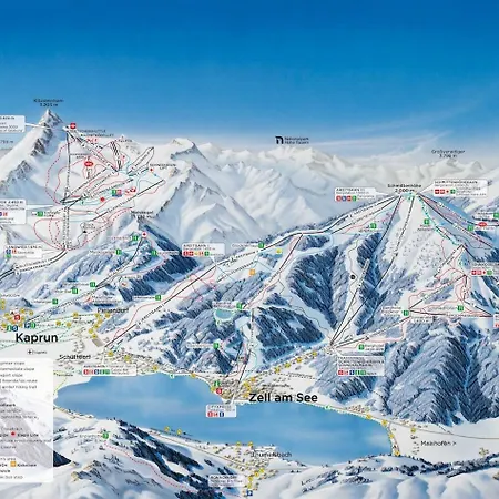 Daire Penthouse Mountain A24 By Alpinresort Kaprun