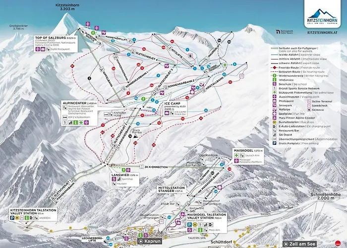 Penthouse Mountain A24 By Alpinresort * 카프룬