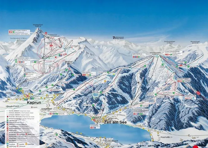 아파트 Penthouse Mountain A24 By Alpinresort 카프룬
